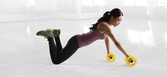 SKLZ Core Wheels SKLZ-CW2 Roți pentru Abdomen 2pcs Galben