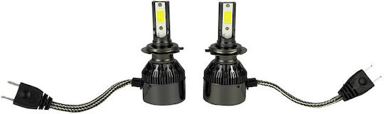 Auto Gs Λάμπες Αυτοκινήτου H7 LED 6000K Ψυχρό Λευκό 12-24V 36W 2τμχ