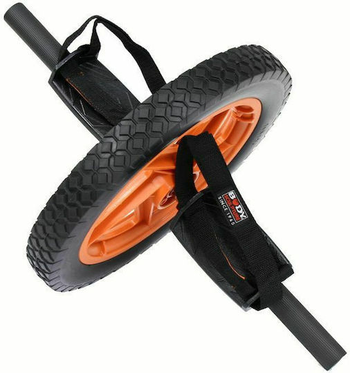 Body Sculpture Fitness Power BB-712 Ρόδα Κοιλιακών Μαύρη