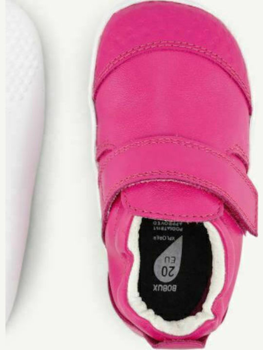 Παιδικά Sneakers με Σκρατς Φούξια
