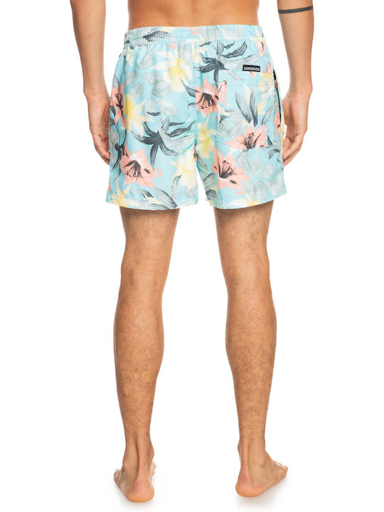 Quiksilver Everyday Garden Men's Swimwear Shorts Turquoise with Patterns