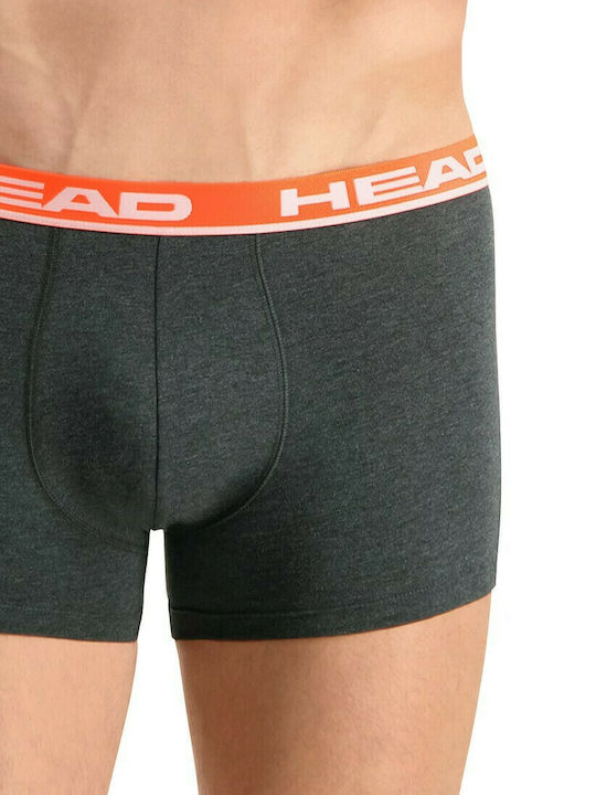 Ανδρικά Μποξεράκια Grey / Red 2Pack