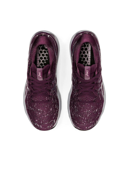 Gel-Nimbus 24 MK Sport Shoes Running Deep Plum / Rosequartz
