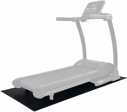 Tunturi Rubber Gym Exercise Equipment Floor Mat Black 200x92x0.4cm