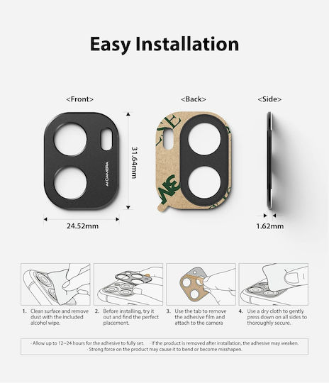 Ringke Camera Styling Black Camera Lens Protection for Xiaomi Pad 5 / 5 Pro 11"