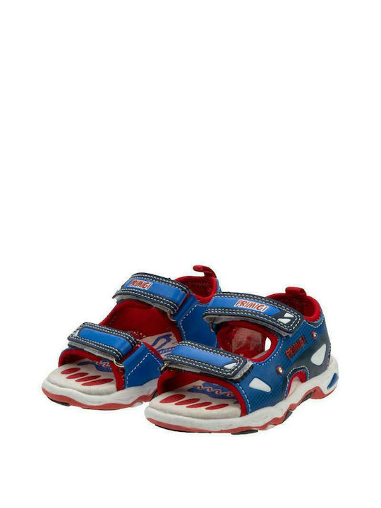 Primigi Kids' Sandals with Velcro & Lights Blue