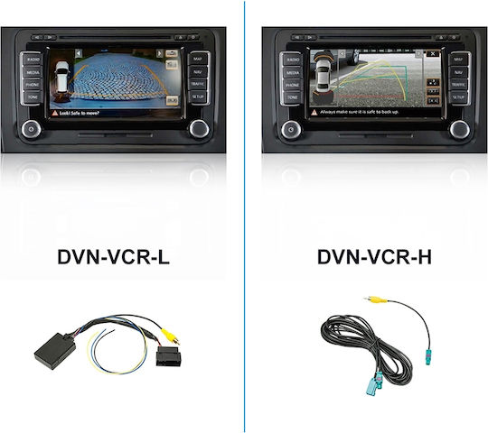 ACV Car Multimedia Adapter for VW Camera Activation Adapter for VW without Moving Parking Lines