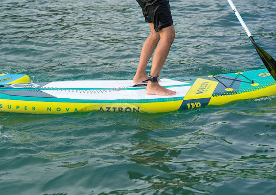 Aztron Super Nova 11'0 Φουσκωτή Σανίδα SUP με Μήκος 3.35m Πράσινη