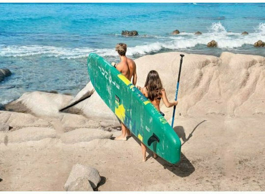Aquatone Jungle Φουσκωτή Σανίδα SUP με Μήκος 3.96m Πράσινη