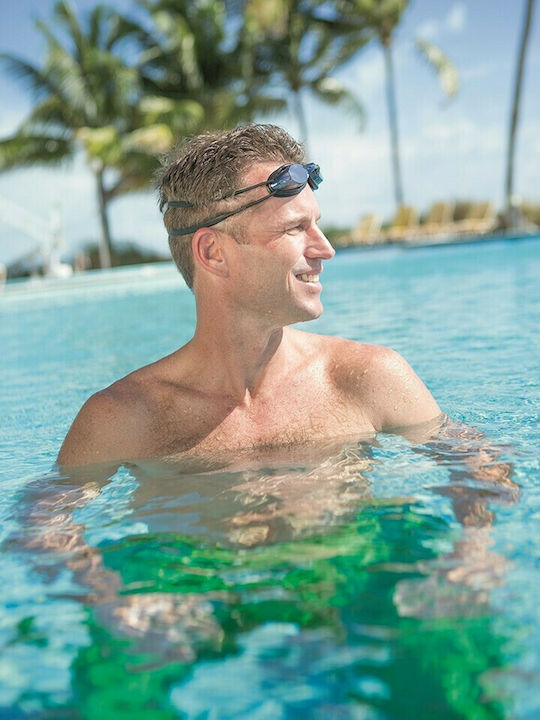 Bestway Hydro Swim Γυαλιά Κολύμβησης Παιδικά με Αντιθαμβωτικούς Φακούς Μαύρα