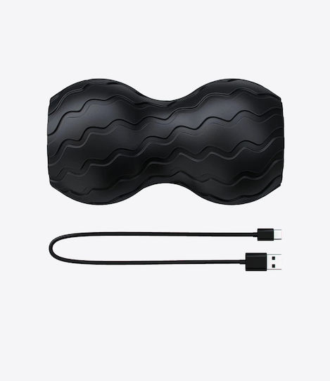 Therabody Wave Duo Топчест ролер Черен 17.9см