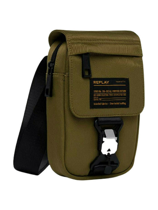 Men's Shoulder / Crossbody Bag Khaki