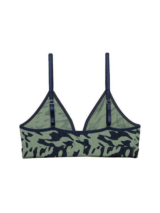 Minerva Kids' Bralette Khaki