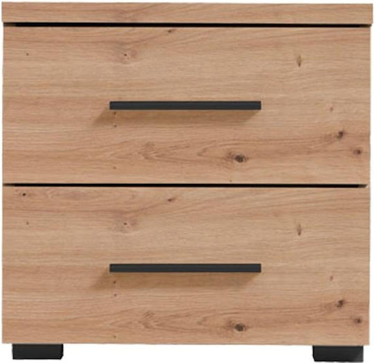 Комод Dado No2F Дървен Дъб Artisan 44.5x33.5x43см