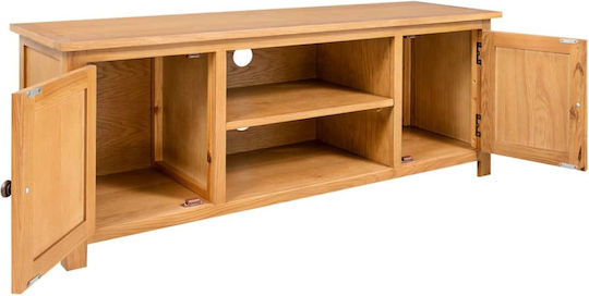 TV Stand Wooden Oaks L110xW35xH44cm