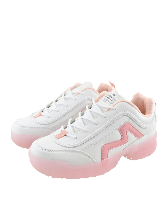Invisible Γυναικεία Chunky Sneakers Ροζ
