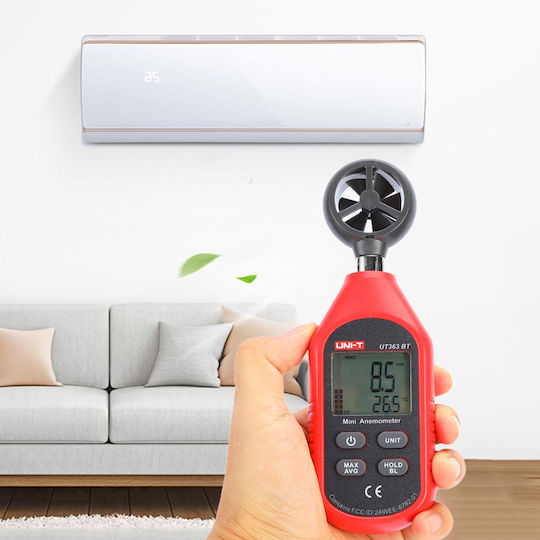Uni-T Anemometer 0~30m/s with Bluetooth UT363BT