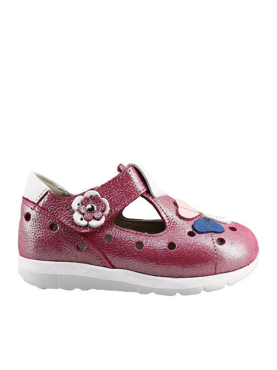 Sandaletten Fuchsie