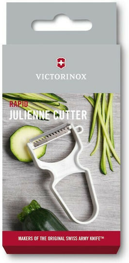 Victorinox Julienne Αποφλοιωτής/Καθαριστής Φρούτων & Λαχανικών με Λεπίδα Julienne από Ανοξείδωτο Ατσάλι