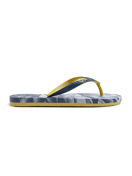 Pepe Jeans Șlapi pentru copii Flip Flops Albastru marin