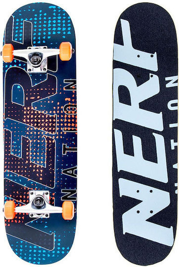 Flybar Nerf Nation 8" Complet Placă scurtă Albastru