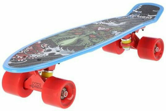 Nils Crude Dragon Komplett Penny Board Blau