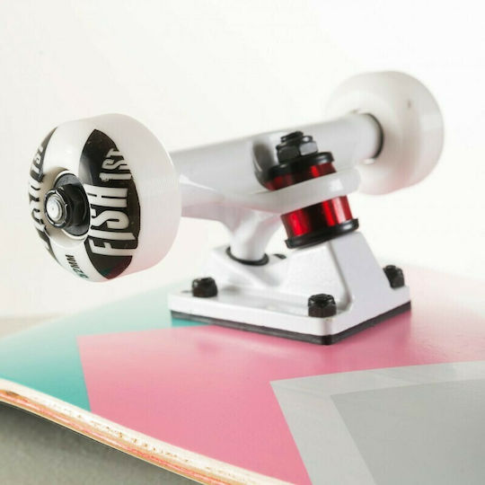 Fish Skateboards Elegant 31" 8" Complete Shortboard Πολύχρωμο