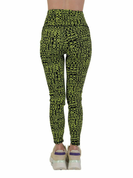 Michael Kors Women's Long Legging High Waisted Green