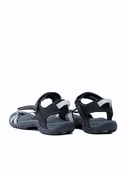 Verra Women's Flat Sandals Sporty in Black Color