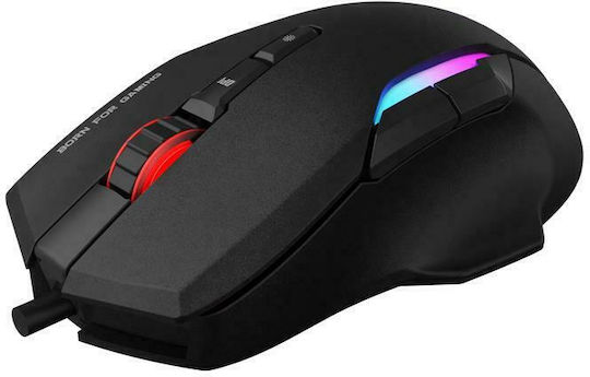 Marvo G985 RGB Gaming Ποντίκι 10000 DPI Μαύρο