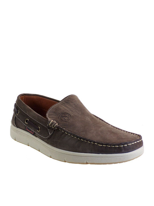 Men's Leather Moccasins Brown