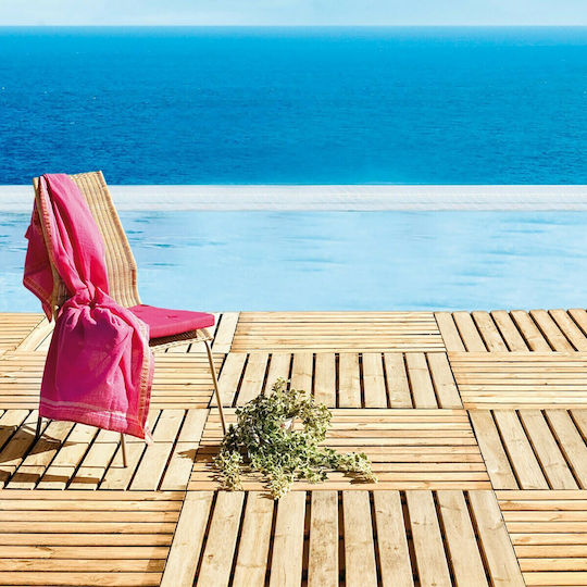 Showood Wood Garden Decking Board 40x40cm