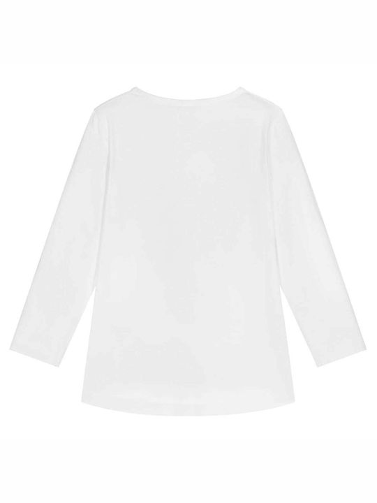 iDO Kids Blouse Long Sleeve White