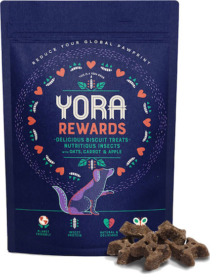 Yora Biscuit Training for Dogs with Carrot and Apple 100gr