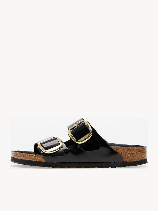 Birkenstock Arizona Big Buckle Δερμάτινα Σανδάλια Μαύρα Birkenstock Arizona Big Buckle Δερμάτινα Σανδάλια Μαύρα