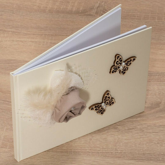 Papillon Kids Χειροποίητο Βιβλίο Ευχών με θέμα Πεταλούδα από Χαρτόνι