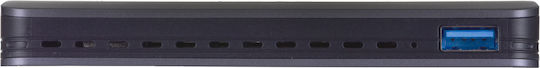 Unitek Θήκη για Σκληρό Δίσκο M.2 SATA III με σύνδεση 2x USB 3.2