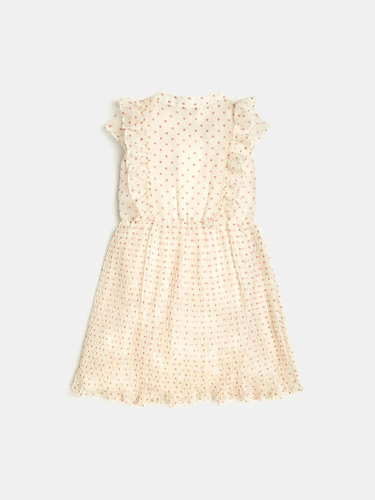 Guess Kids Dress Sleeveless Beige