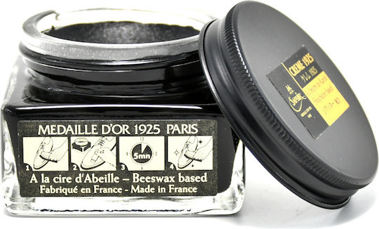 Saphir Creme 1925 Dye for Leather Shoes Black 50gr