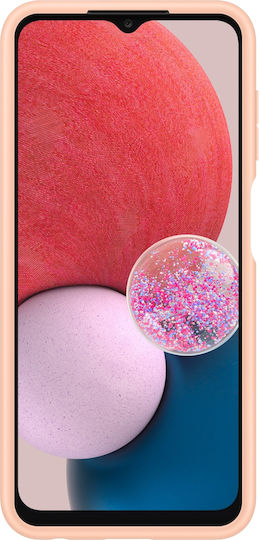 Samsung Back Cover Σιλικόνης Peach (Samsung Galaxy A13)