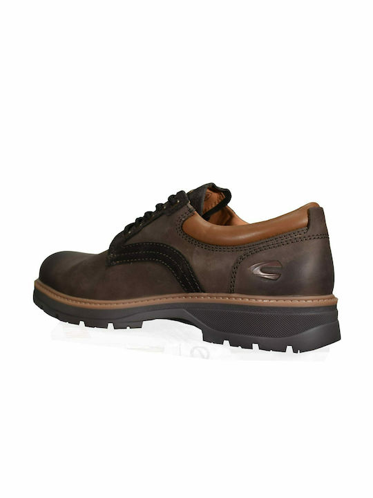 Camel Active Gravity Men's Leather Casual Shoes Brown