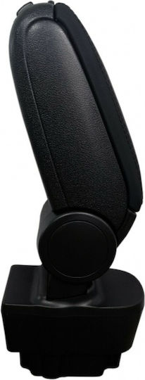 Car Leather Armrest for Opel Corsa D 2006-2014 Black