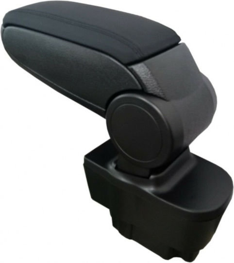 Car Leather Armrest for Opel Corsa D 2006-2014 Black