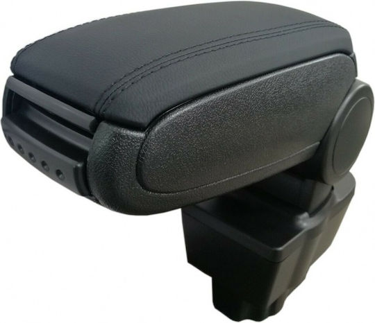 Car Leather Armrest for Opel Corsa D 2006-2014 Black