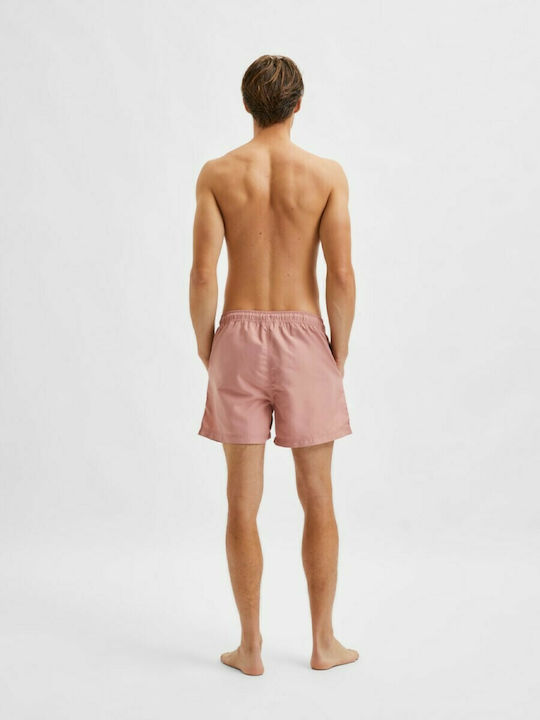 Selected Herren Badebekleidung Shorts Rosa