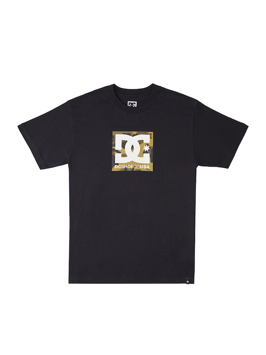 Square Star Fill T-Shirt Schwarz