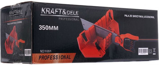 Kraft & Dele Πριόνι Ξύλου με Φαλτσοκούτι 30cm KD1091