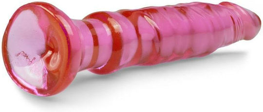 Doc Johnson Crystal Jellies Anal Starter Анално дилдо Розов 15.2см