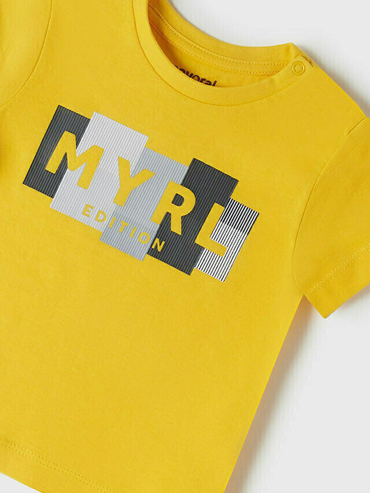 Παιδικό T-shirt Κίτρινο Ecofriends