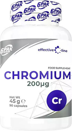 6Pak Nutrition Chromium 200μg